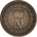 ITALIAN STATES, KINGDOM OF NAPOLEON, 10 Centesimi, 1810, Milan, VF(30-35)