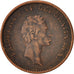 Moneda, Dinamarca, Frederik VI, Rigsbankskilling, 1813, Copenhagen, MBC, Cobre