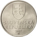 Moneta, Słowacja, 5 Koruna, 2007, MS(65-70), Nickel platerowany stalą, KM:14