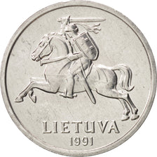 Lithuania, Centas, 1991, FDC, Aluminium, KM:85