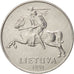 Moneta, Litwa, 5 Centai, 1991, MS(65-70), Aluminium, KM:87
