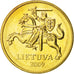 Monnaie, Lithuania, 20 Centu, 2009, FDC, Nickel-brass, KM:107