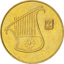 Israel, 1/2 New Sheqel, 1994, Utrecht, Netherlands, AU(55-58), Aluminum-Bronze