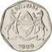 Botswana, 25 Thebe, 1999, British Royal Mint, UNZ+, Nickel plated steel, KM:28