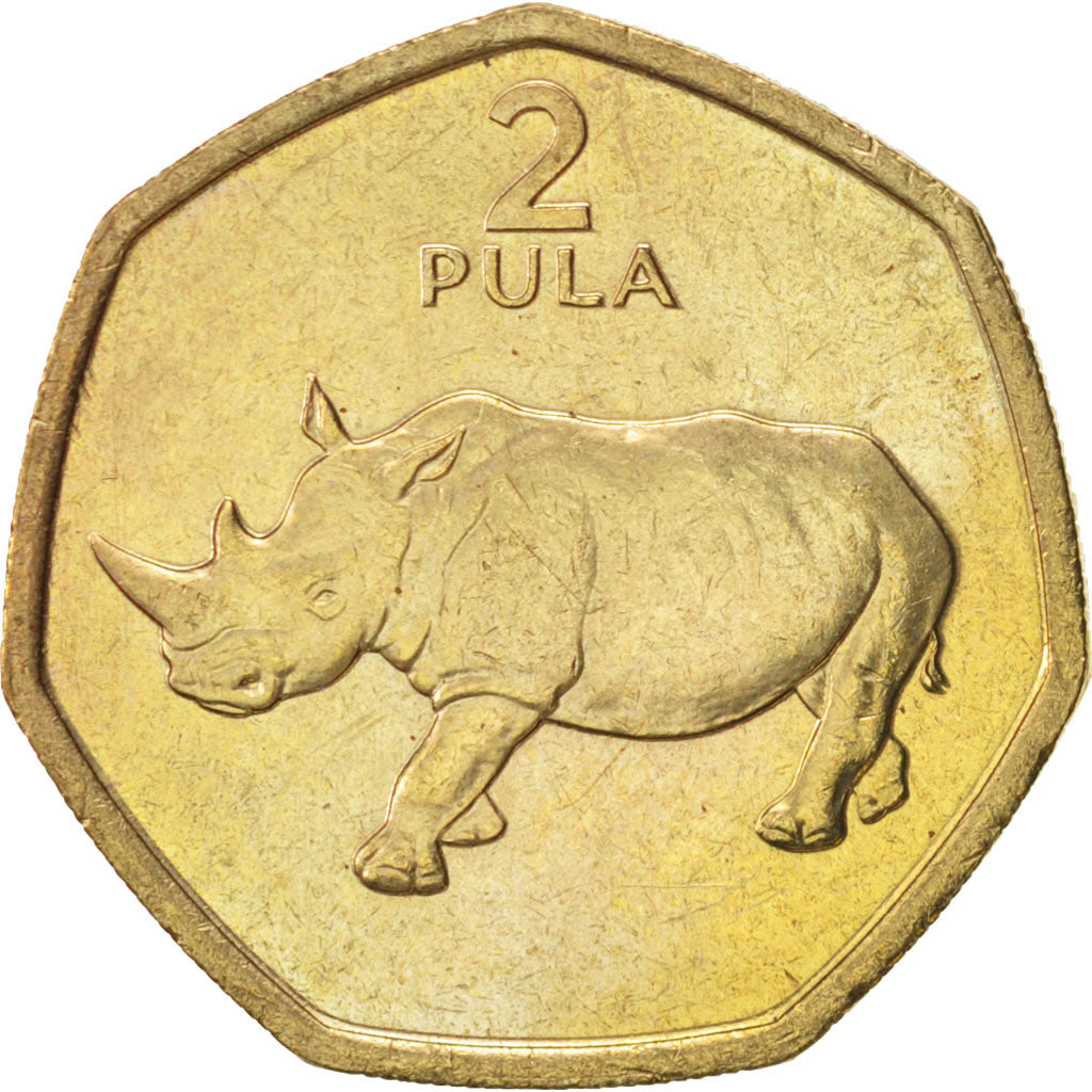Botswana, 2 Pula, 1994, SPL, Nickel-brass, KM:25