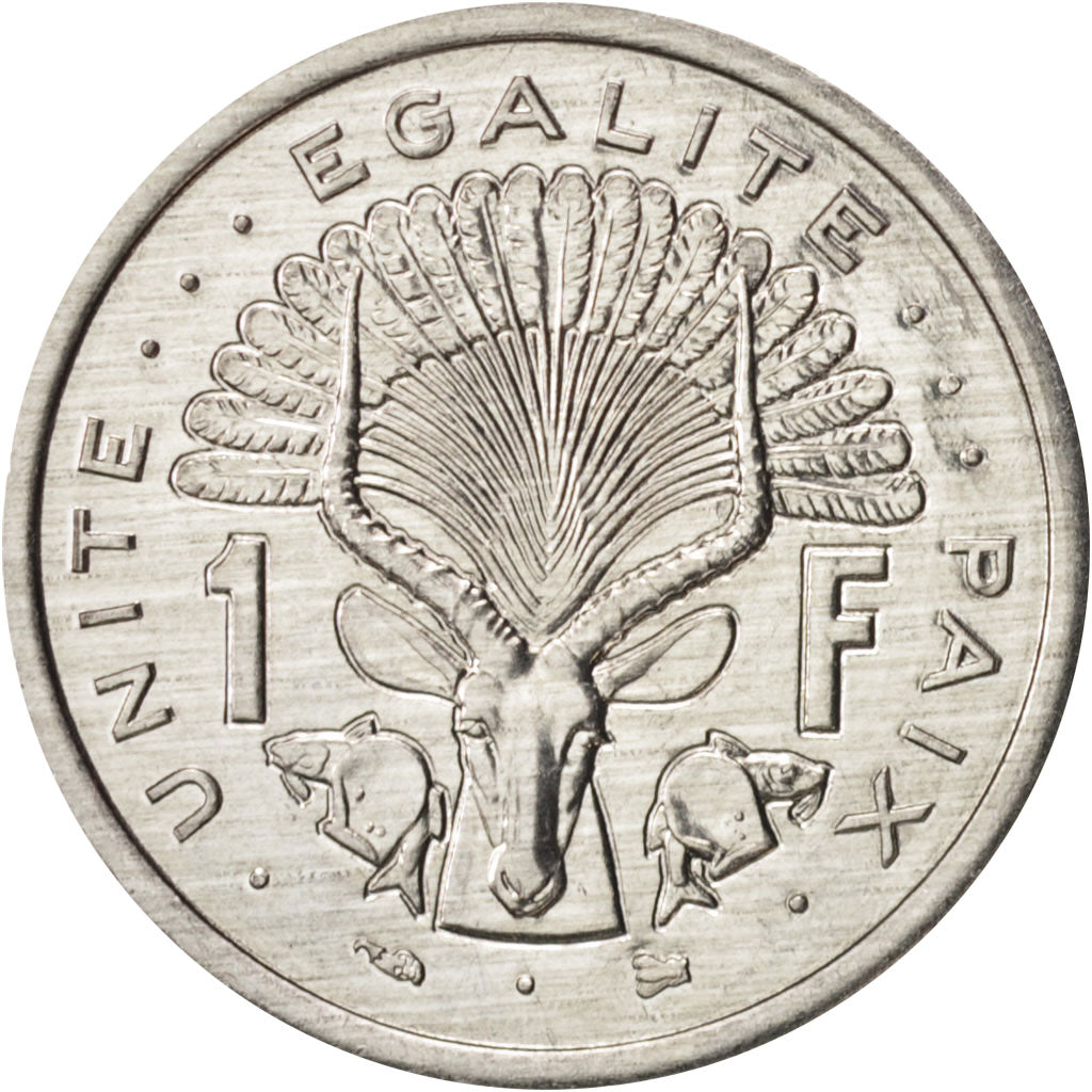 Coin, Djibouti, Franc, 1999, Paris, MS(65-70), Aluminum, KM:20