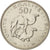 Münze, Dschibuti, 50 Francs, 1991, Paris, UNZ+, Copper-nickel, KM:25