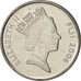 Moneda, Fiji, Elizabeth II, 5 Cents, 2006, FDC, Níquel chapado en acero, KM:51a