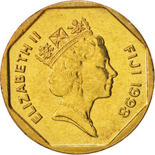 Figi, Elizabeth II, Dollar, 1998, SPL+, Alluminio-bronzo, KM:73
