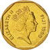 Fiji, Elizabeth II, Dollar, 1998, MS(64), Aluminum-Bronze, KM:73