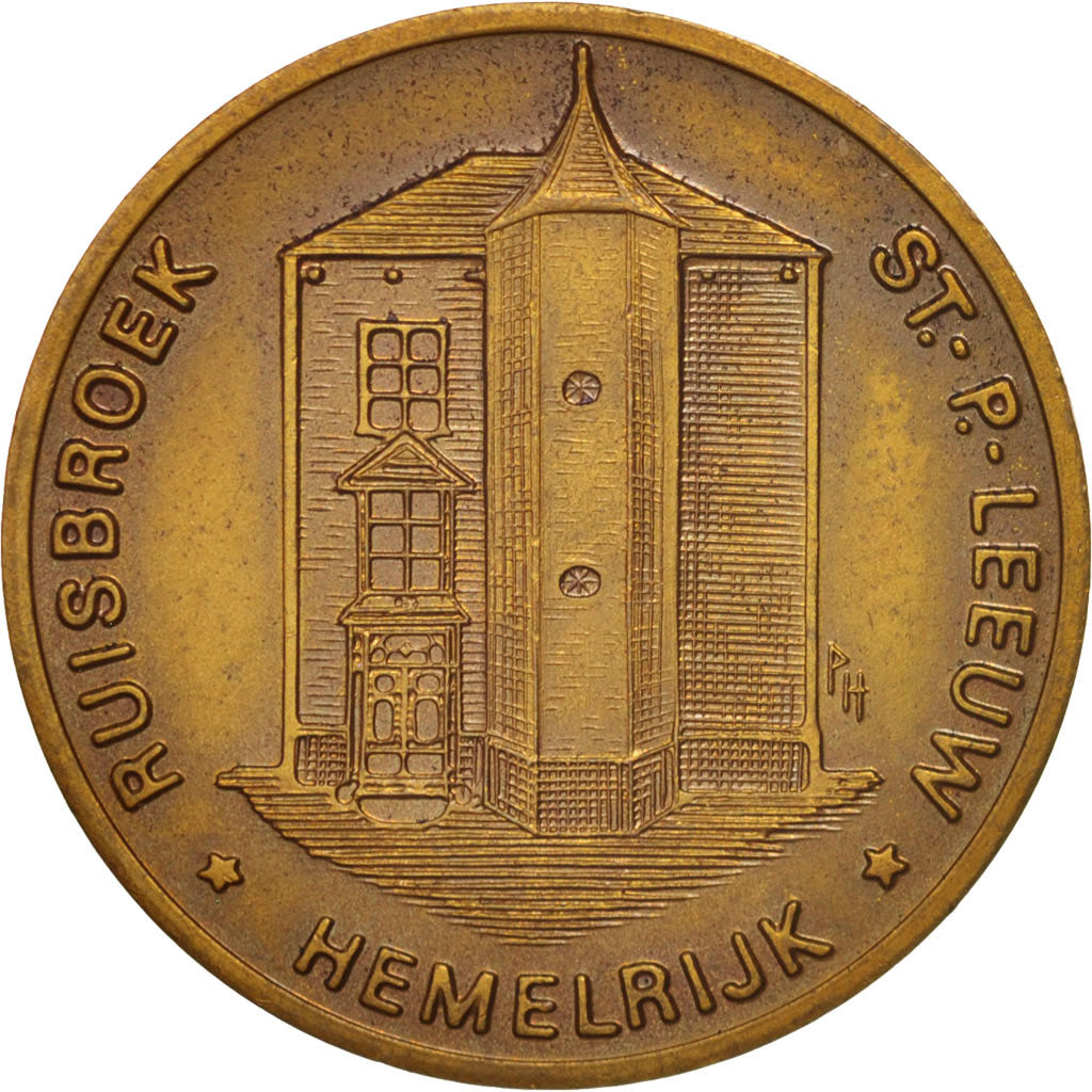 Países Bajos, Token, Hemelrijk, 1981, EBC, Latón