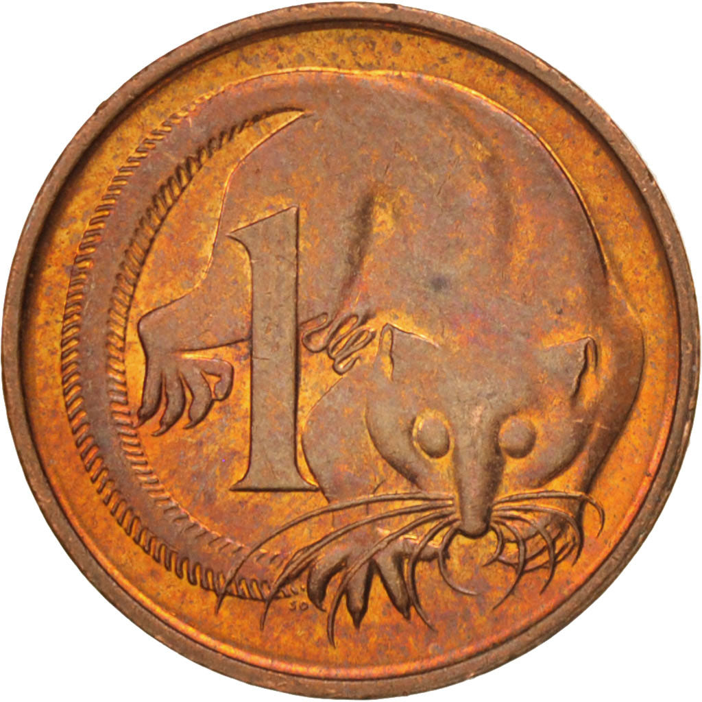 Coin, Australia, Elizabeth II, Cent, 1989, AU(55-58), Bronze, KM:78
