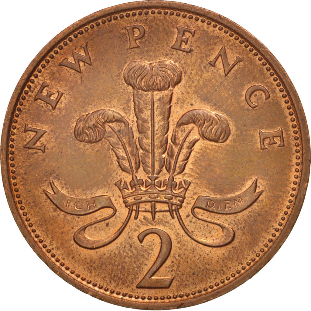 Monnaie, Grande-Bretagne, Elizabeth II, 2 New Pence, 1980, SUP+, Bronze, KM:916