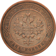 Russia, Nicholas II, Kopek, 1913, Saint-Petersburg, VF(30-35), Copper, KM:9.2