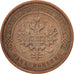 Russia, Nicholas II, Kopek, 1913, Saint-Petersburg, VF(30-35), Copper, KM:9.2
