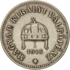 Coin, Hungary, Franz Joseph I, 10 Filler, 1915, Kormoczbanya, VF(30-35)