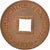 Coin, FRENCH COCHIN CHINA, 2 Sapeque, 1879, Paris, AU(55-58), Bronze, KM:2