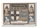 Biljet, Duitsland, Westfalen, 2 Mark, 1922, SPL+, Mehl:51.1b