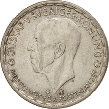 Monnaie, Suède, Gustaf V, Krona, 1950, Stockholm, SUP, Argent, KM:814