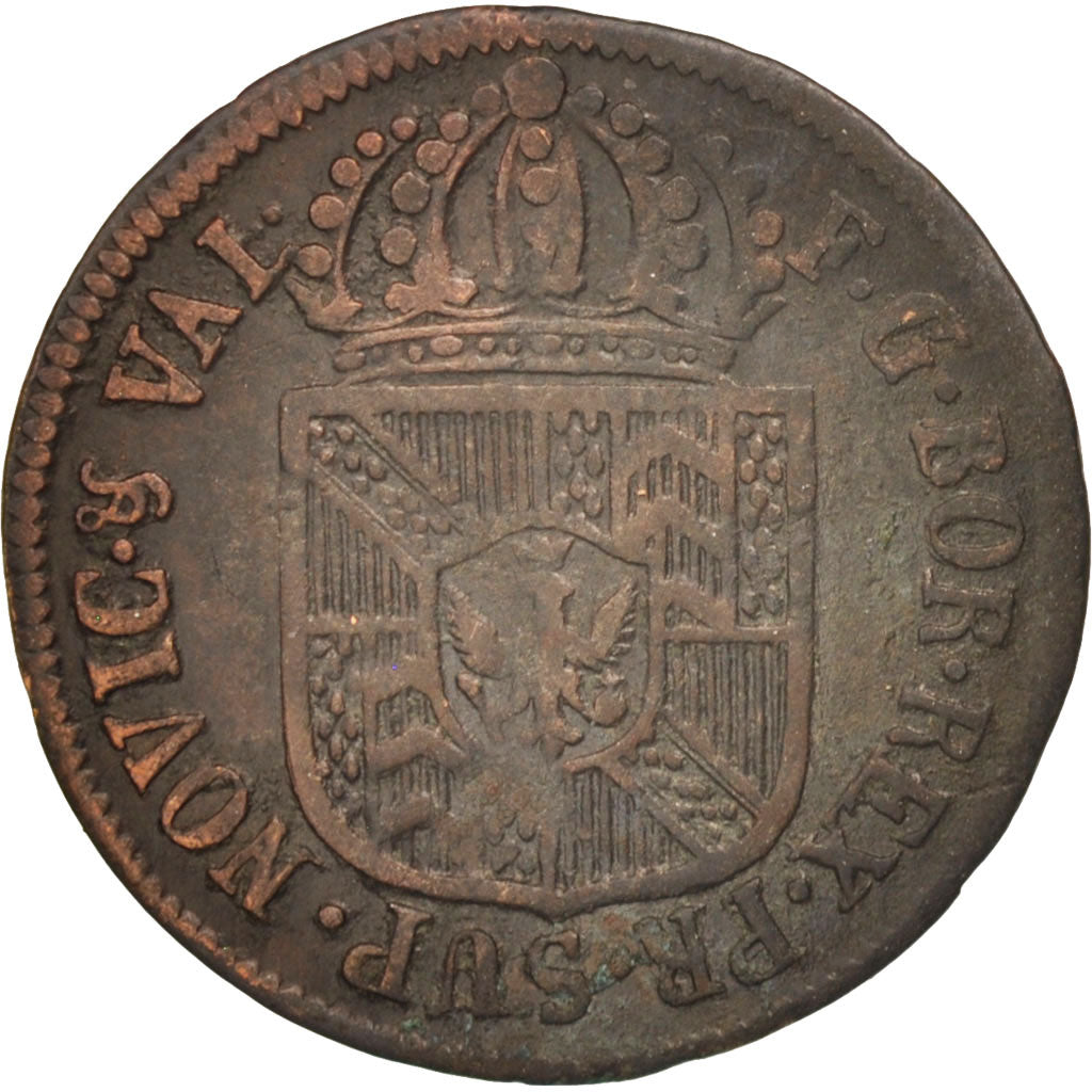 Coin, SWISS CANTONS, NEUCHATEL, 1/2 Batzen, 1789, Neuenburg, VF(30-35), Billon