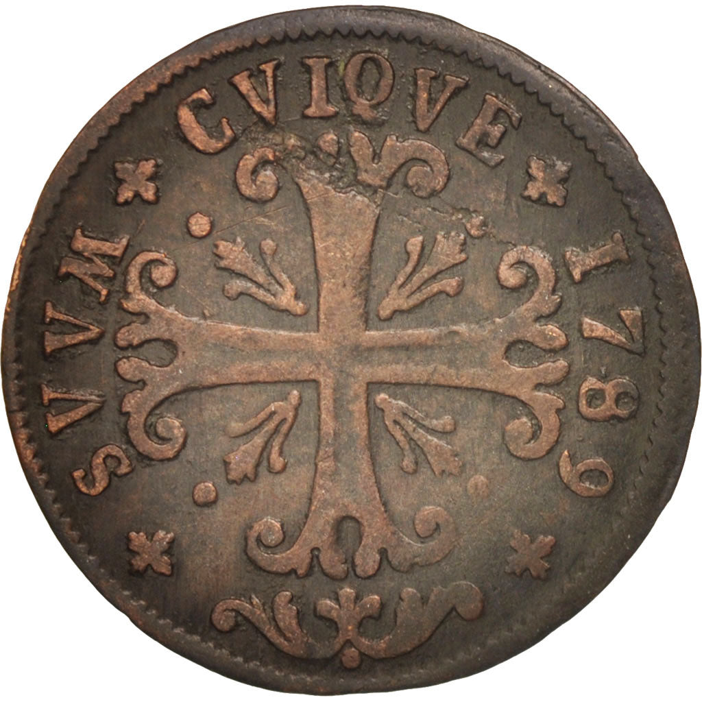 Coin, SWISS CANTONS, NEUCHATEL, 1/2 Batzen, 1789, Neuenburg, VF(30-35), Billon