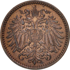 Austria, Franz Joseph I, Heller, 1900, AU(50-53), Bronze, KM:2800