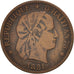 Haiti, Centime, 1881, VF(20-25), Bronze, KM:42