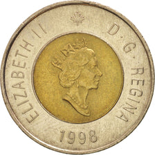 Canada, Elizabeth II, 2 Dollars, 1998, Royal Canadian Mint, Winnipeg, VF(30-35)