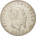 Coin, Italy, Vittorio Emanuele II, 5 Lire, 1872, Milan, EF(40-45), Silver