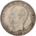 Greece, George I, 5 Drachmai, 1876, Paris, VF(20-25), Silver, KM:46