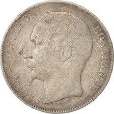 France, 5 Francs, 1852, Paris, F(12-15), Silver, KM:773.1, Gadoury:726