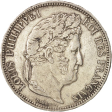 France, Louis-Philippe, 5 Francs, 1838, Marseille, EF(40-45), Silver, KM:749.10