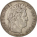 Moneta, Francia, Louis-Philippe, 5 Francs, 1842, Bordeaux, MB+, Argento