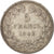 Moneta, Francia, Louis-Philippe, 5 Francs, 1842, Bordeaux, MB+, Argento