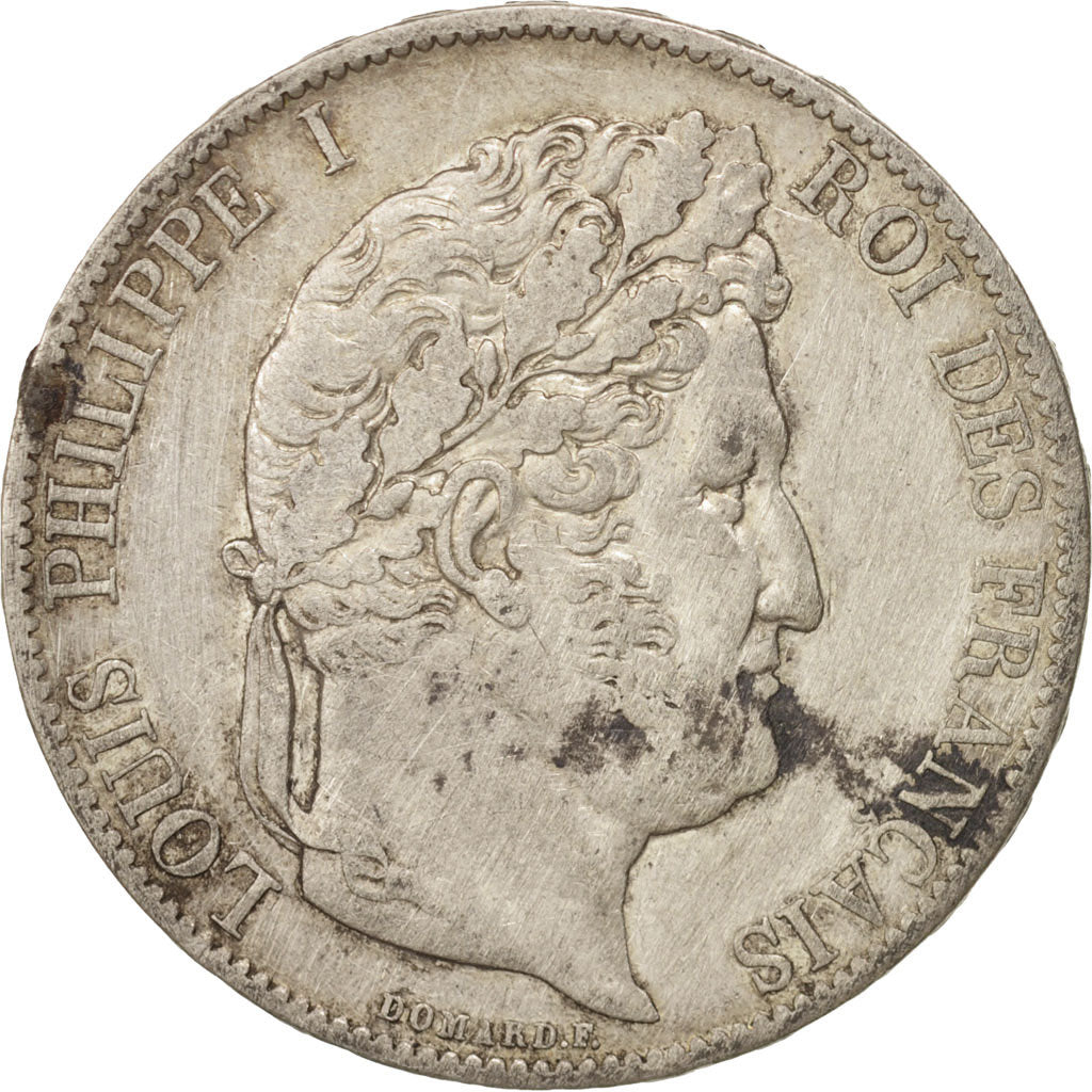 Monnaie, France, Louis-Philippe, 5 Francs, 1847, Paris, TTB, Argent, KM:749.1