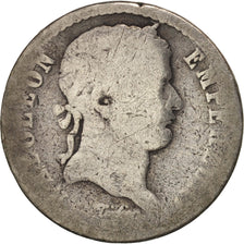 France, 1/2 Franc, 1810, Paris, F(12-15), Silver, KM:691.1, Gadoury:399