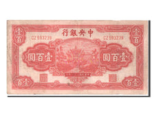 Billete, 100 Yüan, 1942, China, BC+