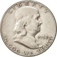 United States, Franklin Half Dollar, Half Dollar, 1952, U.S. Mint, Philadelphia