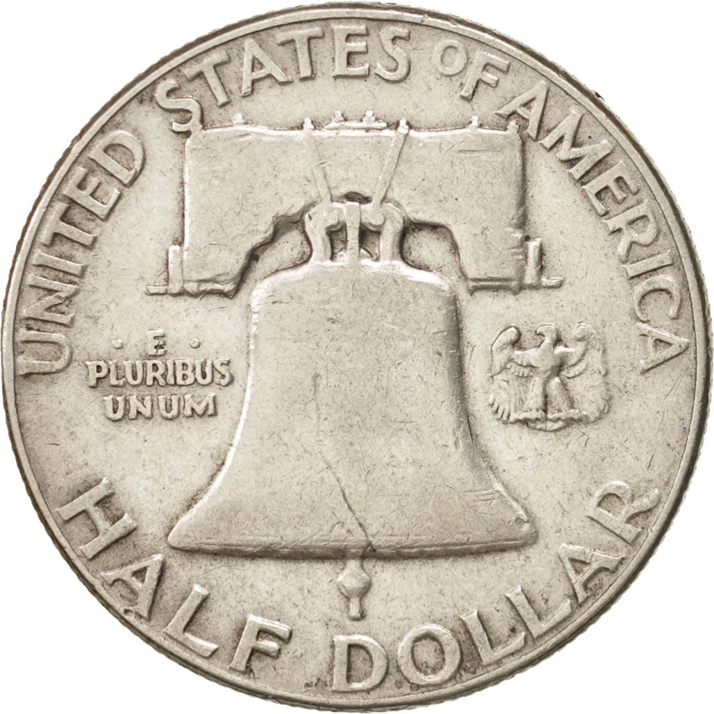 United States, Franklin Half Dollar, Half Dollar, 1952, U.S. Mint, Philadelphia