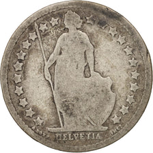 Suisse, 1/2 Franc, 1879, Bern, B, Argent, KM:23