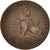 Moneda, Bélgica, Leopold I, 5 Centimes, 1842, MBC, Cobre, KM:5.1