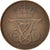Munten, Denemarken, Frederik VIII, 5 Öre, 1908, Copenhagen, ZF, Bronze, KM:806