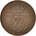 Moneta, Danimarca, Frederik VIII, 5 Öre, 1908, Copenhagen, BB, Bronzo, KM:806