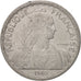INDOCINA FRANCESE, 20 Cents, 1945, Paris, BB+, Alluminio, KM:29.1