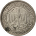 Coin, GERMANY, WEIMAR REPUBLIC, 50 Reichspfennig, 1928, Muldenhütten