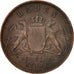 Coin, German States, BADEN, Friedrich I, Kreuzer, 1868, AU(50-53), Copper