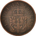 Munten, Duitse staten, PRUSSIA, Wilhelm I, 3 Pfennig, 1867, Berlin, ZF+, Koper