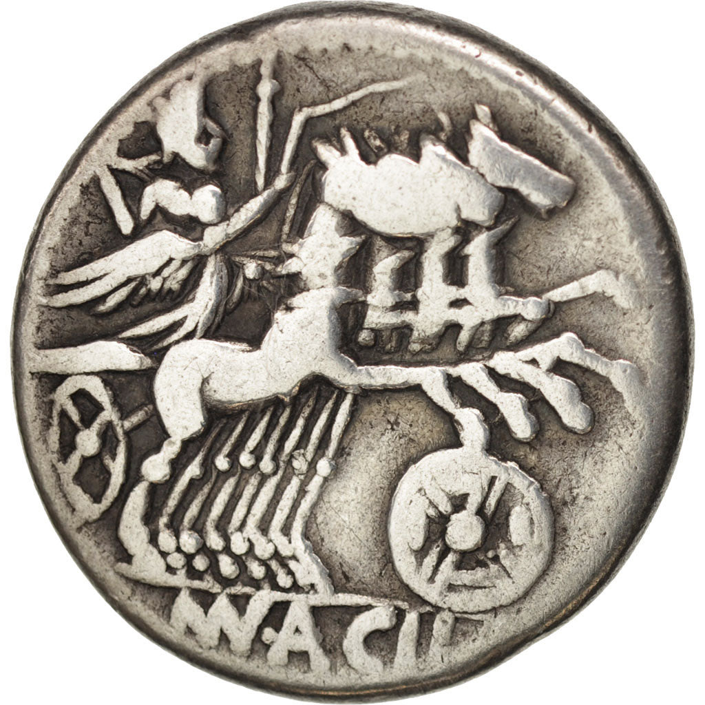 Coin, Acilius Balbus, Denarius, 125, Roma, VF(20-25), Silver, Crawford:271/1