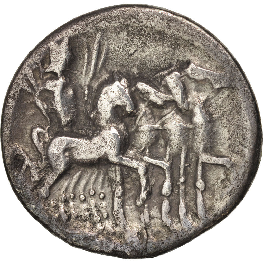 Caecilia, Denarius, 130 BC, Roma, VF(30-35), Silver, Sear:132