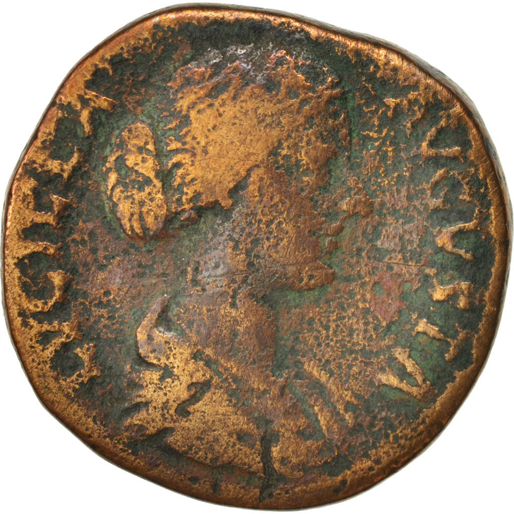 Lucilla, Sestertius, Roma, F(12-15), Bronze, RIC:1736